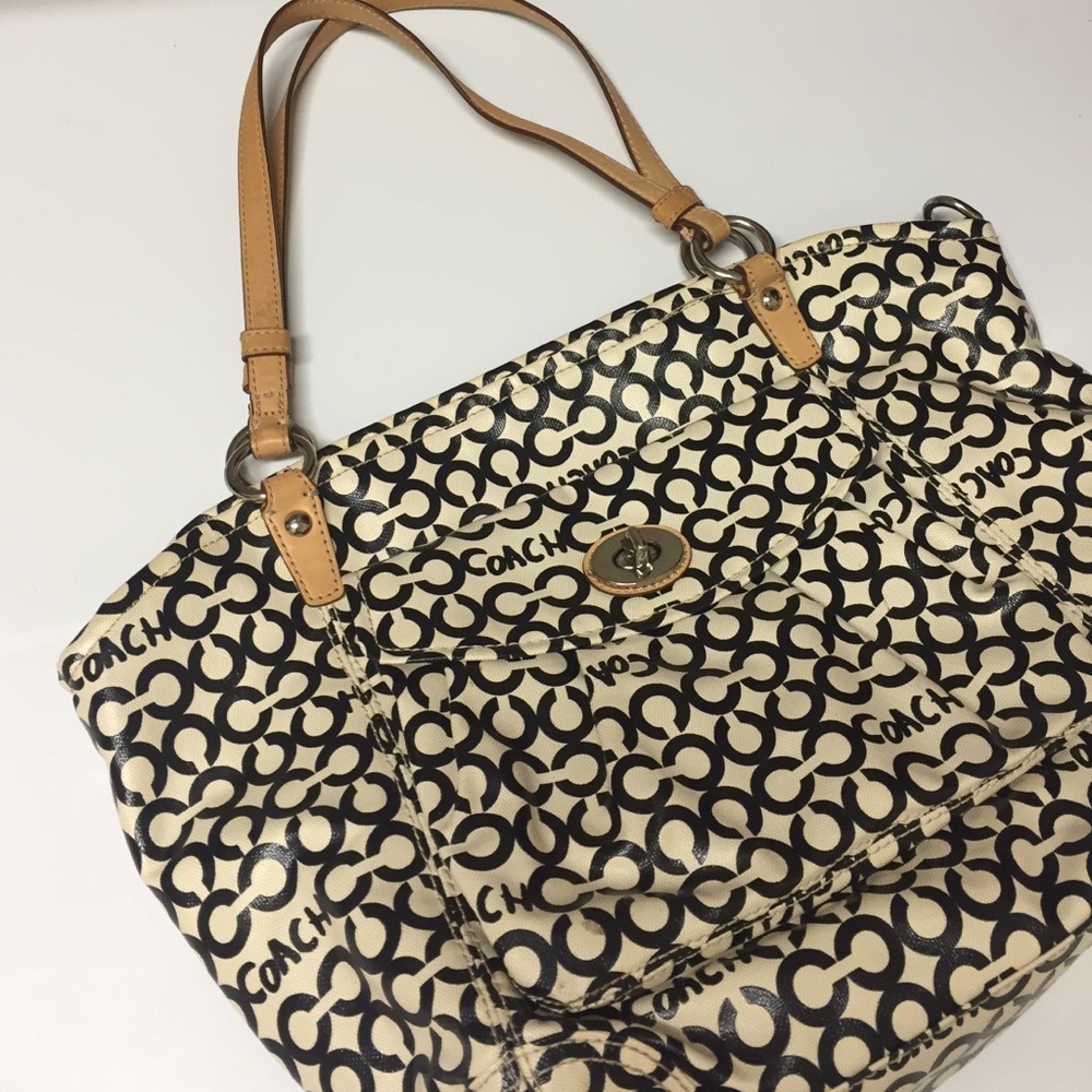 Coach Leather Tote